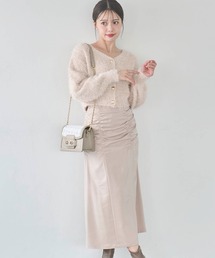 NOELA | パッカリングサテンナロースカート(スカート)