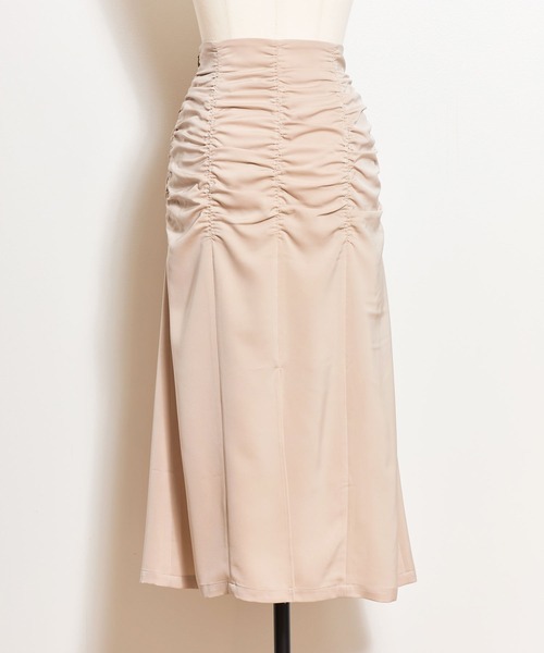 NOELA（ノエラ）の「パッカリングサテンナロースカート（スカート・レディース・ブラック/ライトグリーン/ベージュ・S/M）」の19枚目の写真