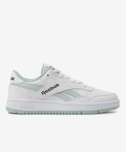 Reebok(リーボック)の「BB 1000(スニーカー・メンズ・ホワイト×ゴールド/ブラック×ホワイト/ホワイト/ブラック/ホワイト系その他/ホワイト×グリーン・24.0cm/23.0cm/27.5cm/26.5cm/25.5cm/24.5cm/23.5cm/28.0cm/27.0cm/26.0cm/25.0cm/22.5cm/28.5cm/29.0cm/30.0cm/31cm)」の2枚目の写真