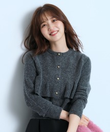 ジャスグリッティー　ケープ風ニット JUSGLITTY（ジャスグリッティー）の「ケープ風ニット（ニット