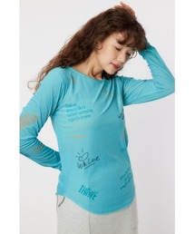 RODEO CROWNS WIDE BOWL | Brushedテキストシアートップス(Tシャツ/カットソー)