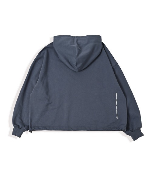 Kelen（ケレン）の「mpa3621-BELLE コンセプトエンブロイドフーディー（パーカー・メンズ・ブルーグレー/ワイン/ブラック・38/40/42）」の15枚目の写真