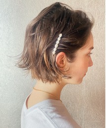 ciite'(シーテ)の淡水パール ヘアピン(ヘアピン)