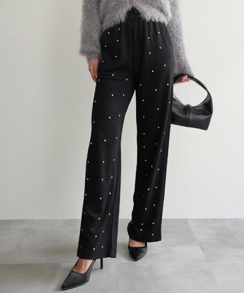 ビジュースウェットパンツ（スウェットパンツ）｜Rashik（ラシク）