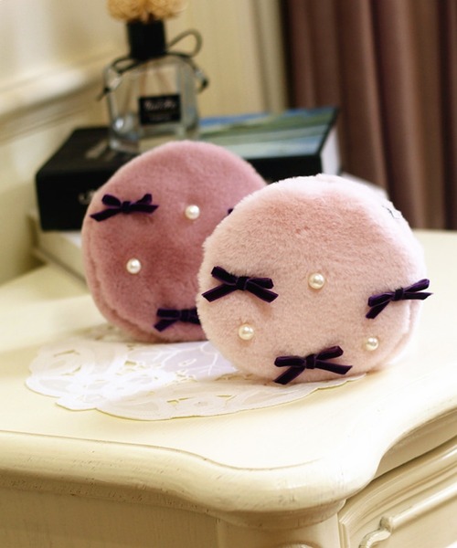 CERCA（チェルカ）の「lulunoix/リボンパールファーショルダーバッグ N15312（ショルダーバッグ・キッズ・ホワイト/ピンク/イエロー/ベビーピンク・FREE）」の7枚目の写真