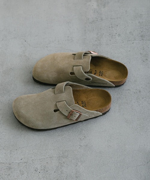 BIRKENSTOCK（ビルケンシュトック）の「BIRKENSTOCK　BOSTON（サンダル・レディース・ベージュ・36/37/38）」の2枚目の写真