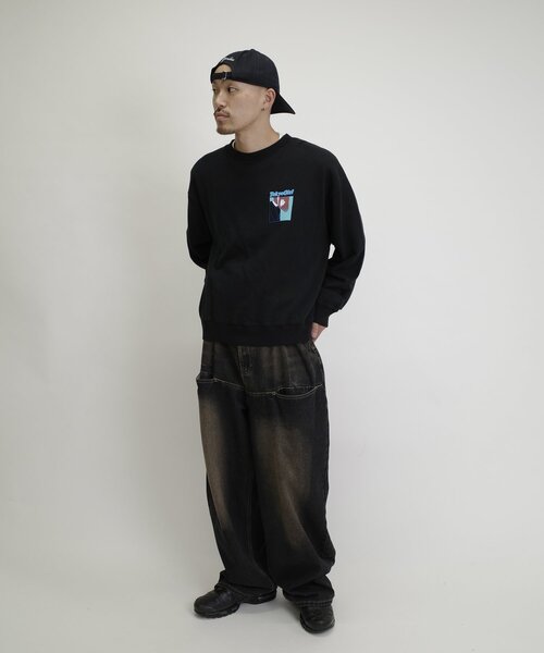 TOKYOGIRL（トーキョーガール）の「【WEB限定】東京ガールパネルカラーロゴクルースウェット（スウェット・レディース・ホワイト/ブラック/ブラック系その他・MEDIUM/LARGE/X-LARGE）」の15枚目の写真