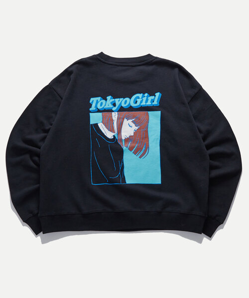 TOKYOGIRL（トーキョーガール）の「【WEB限定】東京ガールパネルカラーロゴクルースウェット（スウェット・レディース・ホワイト/ブラック/ブラック系その他・MEDIUM/LARGE/X-LARGE）」の17枚目の写真