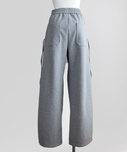 Marient（マリエント）の「カーブライトポンチPT（スウェットパンツ・レディース・ブラック/グレー・FREE）」の13枚目の写真