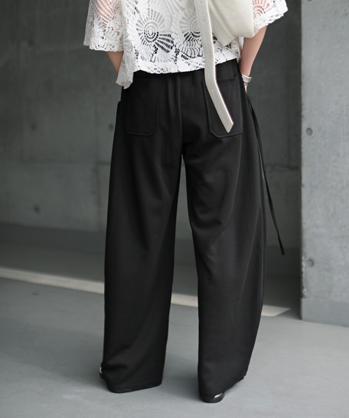 Marient（マリエント）の「カーブライトポンチPT（スウェットパンツ・レディース・ブラック/グレー・FREE）」の17枚目の写真