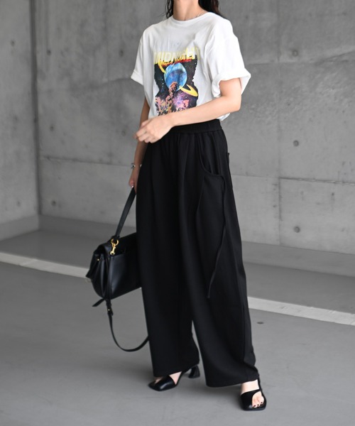 Marient（マリエント）の「カーブライトポンチPT（スウェットパンツ・レディース・ブラック/グレー・FREE）」の19枚目の写真