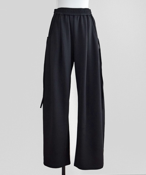 Marient（マリエント）の「カーブライトポンチPT（スウェットパンツ・レディース・ブラック/グレー・FREE）」の20枚目の写真