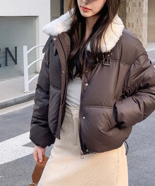 Russaluno フリースボアブルゾン6 ファー黒 Russaluno フリースボアブルゾン6 ファー黒 Russaluno フリースボア