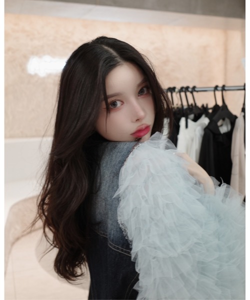 ボリュームチュールデニムGジャン（デニムジャケット）｜Darich（ダーリッチ）