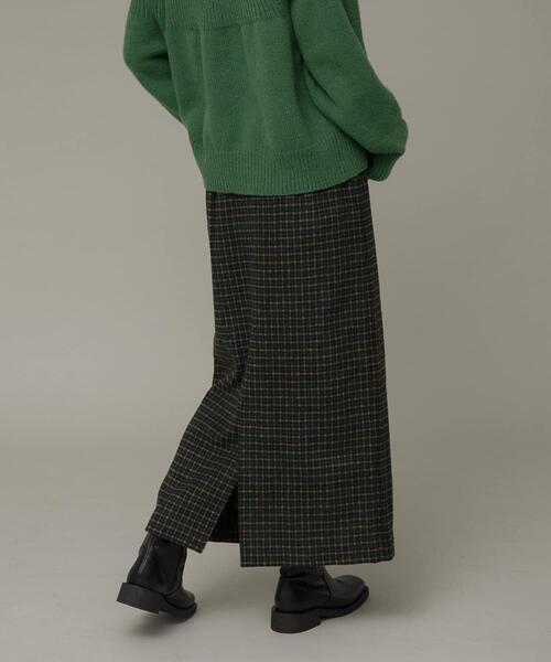 URBAN RESEARCH Sonny Label(アーバンリサーチサニーレーベル)の「チェックIラインスカート(スカート・レディース・ブルー系その他/レッド系その他・38/36)」の4枚目の写真