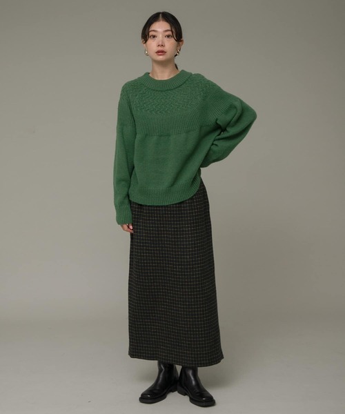 ●新品● URBAN RESEARCH Sonny Label スカート URBAN RESEARCH Sonny Label スカート タックチェックイージー