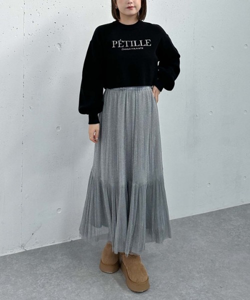 archives（アルシーヴ）の「ロゴＪＱショートニット（ニット/セーター・レディース・オフホワイト/ブルー/ブラック/ワイン・MEDIUM）」の15枚目の写真