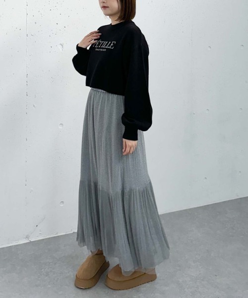 archives（アルシーヴ）の「ロゴＪＱショートニット（ニット/セーター・レディース・オフホワイト/ブルー/ブラック/ワイン・MEDIUM）」の17枚目の写真