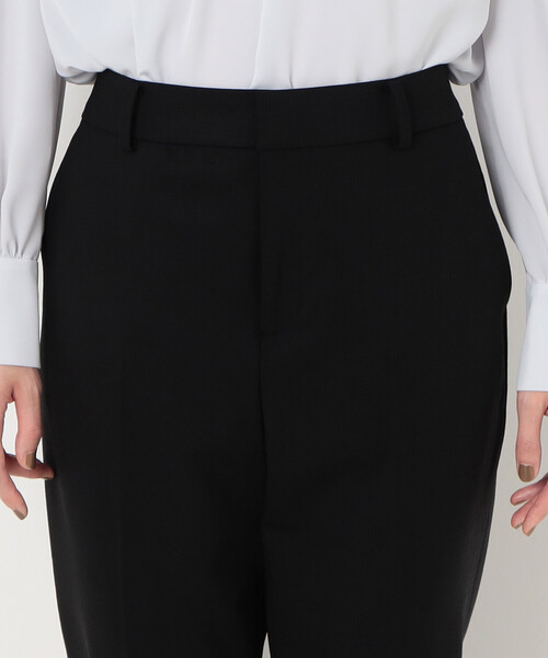 COMME CA(コムサ)の「【セットアップ対応】2WAYストレッチトロ パンツ(スーツパンツ・レディース・ブラック・9号/7号)」の6枚目の写真