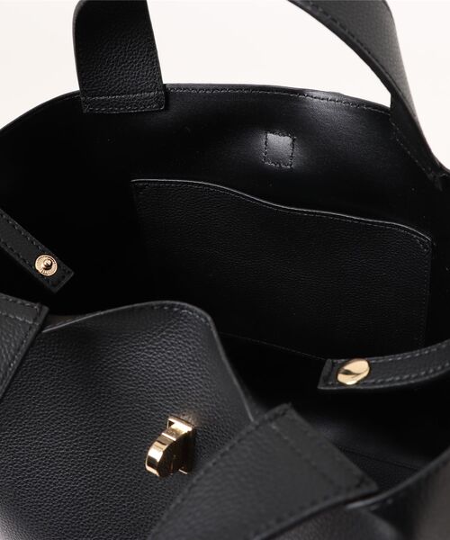 INTERPLANET（インタープラネット）の「スクエア２ＷＡＹ　ＢＡＧ（ショルダーバッグ・レディース・アイボリー/ブラック/グレイッシュベージュ・フリー）」の7枚目の写真