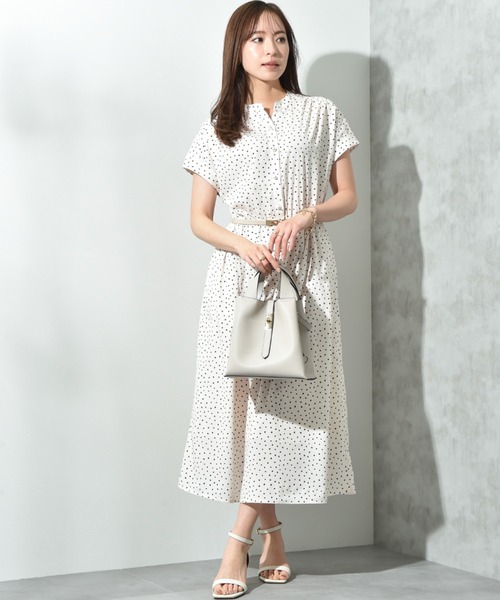 INTERPLANET（インタープラネット）の「スクエア２ＷＡＹ　ＢＡＧ（ショルダーバッグ・レディース・アイボリー/ブラック/グレイッシュベージュ・フリー）」の10枚目の写真