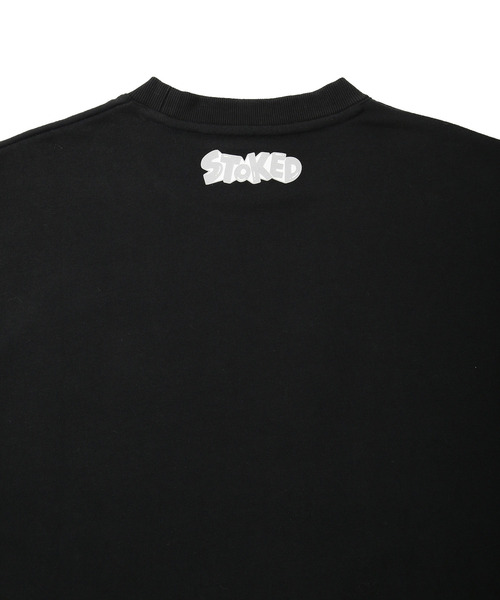 JUNRED（ジュンレッド）の「【Chocomoo×JUNRED】コラボクルーネックスウェット（スウェット・メンズ・レッド系その他/ライトグレー/グレー/チャコールグレー・M/S/L）」の9枚目の写真