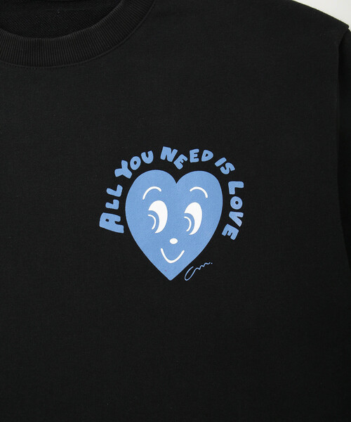 JUNRED（ジュンレッド）の「【Chocomoo×JUNRED】コラボクルーネックスウェット（スウェット・メンズ・レッド系その他/ライトグレー/グレー/チャコールグレー・M/S/L）」の11枚目の写真