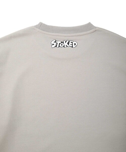 JUNRED（ジュンレッド）の「【Chocomoo×JUNRED】コラボクルーネックスウェット（スウェット・メンズ・レッド系その他/ライトグレー/グレー/チャコールグレー・M/S/L）」の22枚目の写真