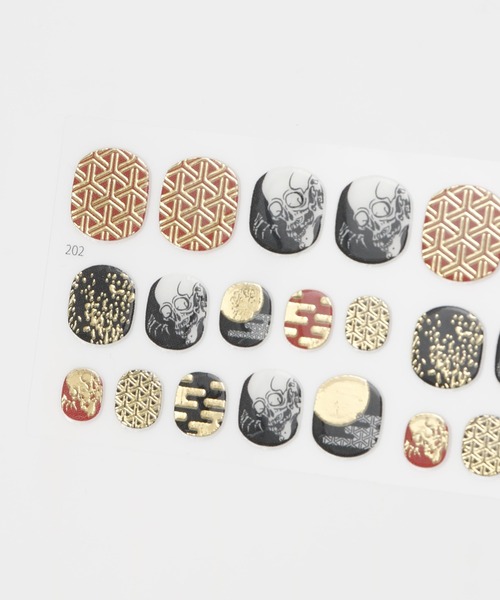 カヤ(カヤ)の「【カヤ】浮世絵ジェルネイルシール(ネイルシール/ネイルチップ・レディース・その他1/その他2/その他3・FREE)」の6枚目の写真