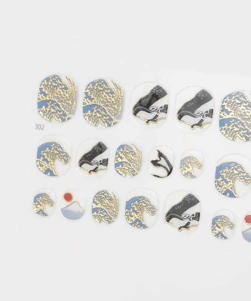 カヤ(カヤ)の「【カヤ】浮世絵ジェルネイルシール(ネイルシール/ネイルチップ・レディース・その他1/その他2/その他3・FREE)」の10枚目の写真