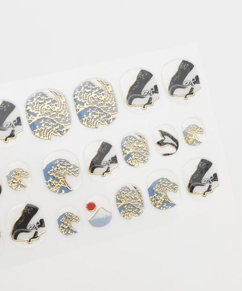 カヤ(カヤ)の「【カヤ】浮世絵ジェルネイルシール(ネイルシール/ネイルチップ・レディース・その他1/その他2/その他3・FREE)」の11枚目の写真