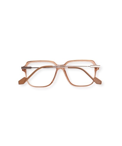 marjour（マージュール）の「BIG FRAME GLASSES（メガネ・レディース・ベージュ/ブラック・FREE）」の16枚目の写真
