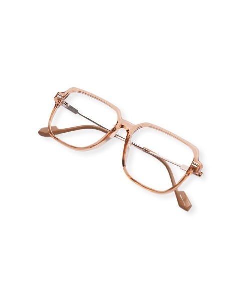 marjour（マージュール）の「BIG FRAME GLASSES（メガネ・レディース・ベージュ/ブラック・FREE）」の17枚目の写真