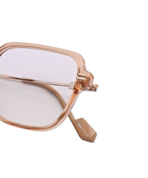 marjour（マージュール）の「BIG FRAME GLASSES（メガネ・レディース・ベージュ/ブラック・FREE）」の22枚目の写真