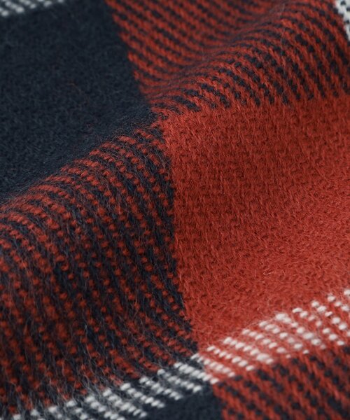 ITS'DEMO（イッツデモ）の「◆【手洗い可】チェックストール（ストール/ショール・レディース・ネイビー系1/ワイン系1/ワイン系3/ブルー系1/グリーン系その他3・00）」の8枚目の写真