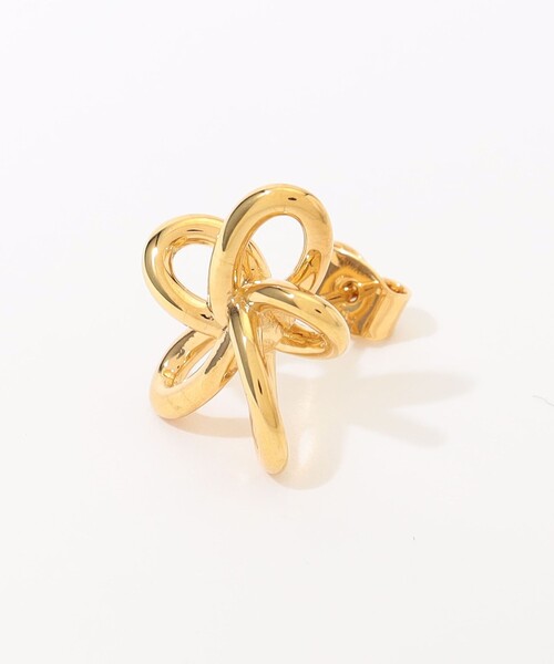 PHILIPPE AUDIBERT（フィリップ オーディベール）の「【別注】PHILIPPE AUDIBERT Kylie S ゴールドピアス（ピアス（両耳用）・レディース・ゴールド・FREE）」の4枚目の写真