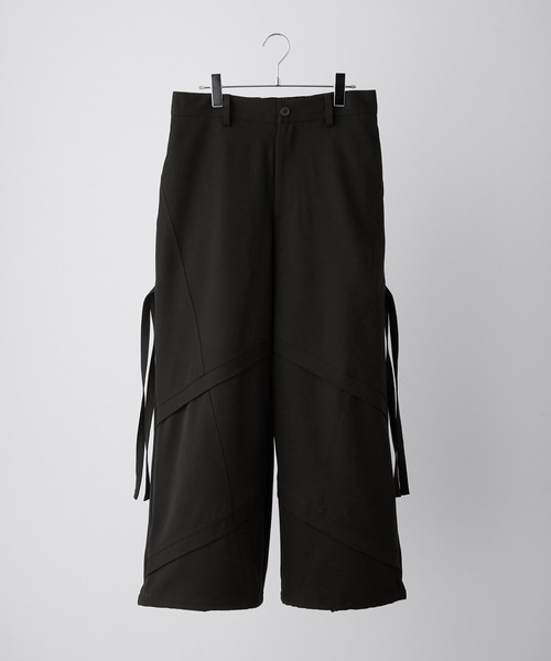 VELNUS（ベルナス）の「【VELNUS】2way mode design loose parachute pants/2wayモードデザインルーズパラシュートパンツ（スラックス・メンズ・ライトグレー/ブラック・S/L/M）」の12枚目の写真