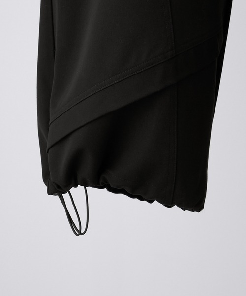 VELNUS（ベルナス）の「【VELNUS】2way mode design loose parachute pants/2wayモードデザインルーズパラシュートパンツ（スラックス・メンズ・ライトグレー/ブラック・S/L/M）」の18枚目の写真