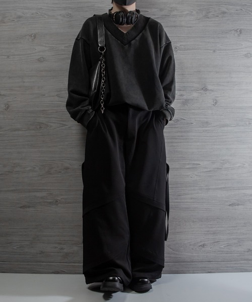 HERMES* モザイクモチーフインスピレーション パラッツォ パンツ パラシュートパンツ[品番：MKSW0049112]｜EVRIS（エブリス）の