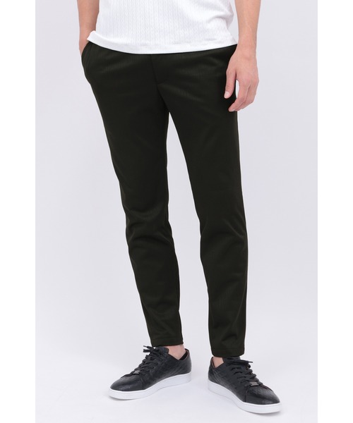 HIGH STREET∴ブライトウィロージャガードイージーパンツ（スラックス