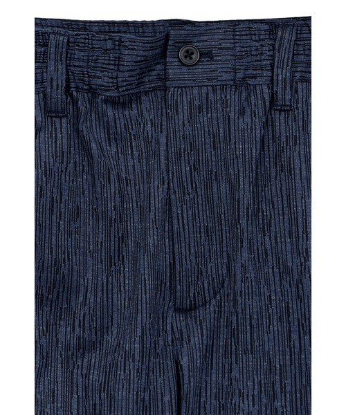 HIGH STREET（ハイストリート）の「HIGH STREET∴ブライトウィロージャガードイージーパンツ（スラックス・メンズ・ブラック/ネイビー/グレー・M/L/LL/S）」の12枚目の写真