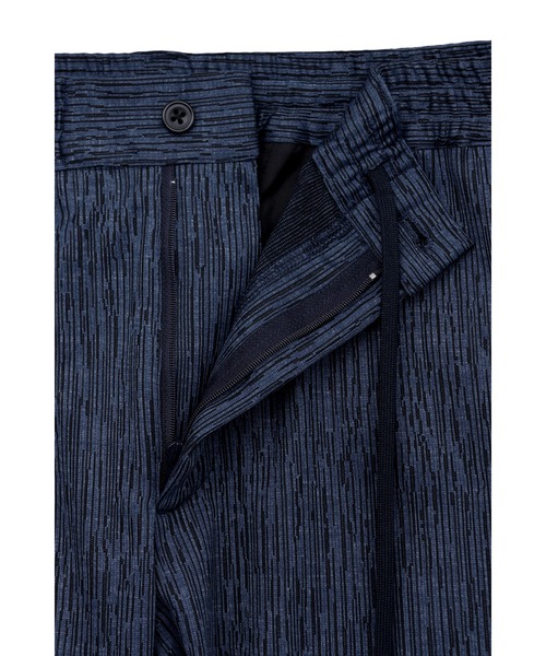 HIGH STREET（ハイストリート）の「HIGH STREET∴ブライトウィロージャガードイージーパンツ（スラックス・メンズ・ブラック/ネイビー/グレー・M/L/LL/S）」の13枚目の写真