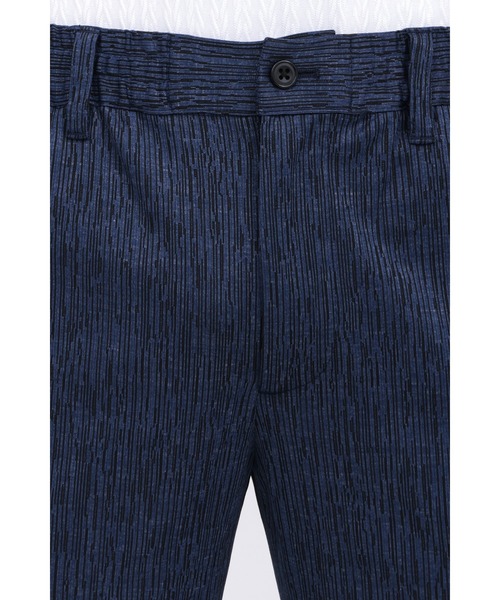 HIGH STREET（ハイストリート）の「HIGH STREET∴ブライトウィロージャガードイージーパンツ（スラックス・メンズ・ブラック/ネイビー/グレー・M/L/LL/S）」の21枚目の写真