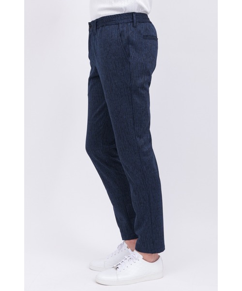 HIGH STREET（ハイストリート）の「HIGH STREET∴ブライトウィロージャガードイージーパンツ（スラックス・メンズ・ブラック/ネイビー/グレー・M/L/LL/S）」の19枚目の写真