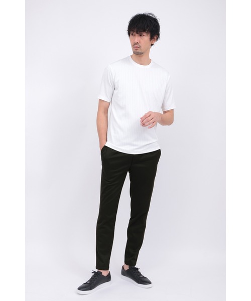 HIGH STREET（ハイストリート）の「HIGH STREET∴ブライトウィロージャガードイージーパンツ（スラックス・メンズ・ブラック/ネイビー/グレー・M/L/LL/S）」の16枚目の写真