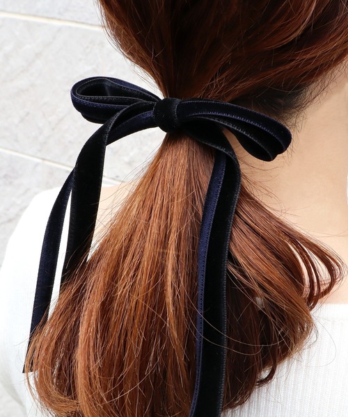 新品 アレクサンドルドゥパリ カメリア ヘアゴム ポニー スワロ