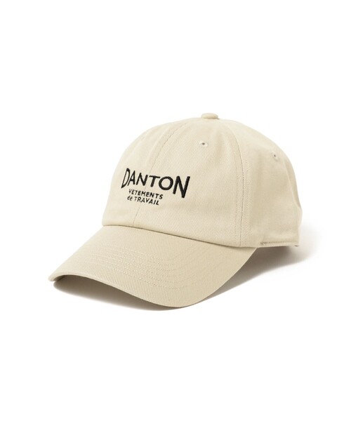 DANTON(ダントン)の「DANTON / COTTON TWILL CAP(キャップ・レディース・チャコールグレー/ナチュラル・ONE SIZE)」の4枚目の写真