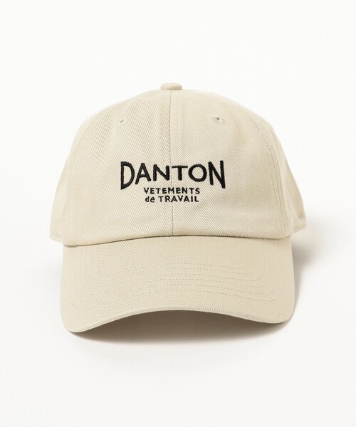 DANTON(ダントン)の「DANTON / COTTON TWILL CAP(キャップ・レディース・チャコールグレー/ナチュラル・ONE SIZE)」の5枚目の写真