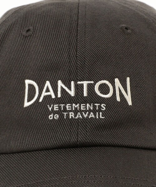 DANTON(ダントン)の「DANTON / COTTON TWILL CAP(キャップ・レディース・チャコールグレー/ナチュラル・ONE SIZE)」の13枚目の写真