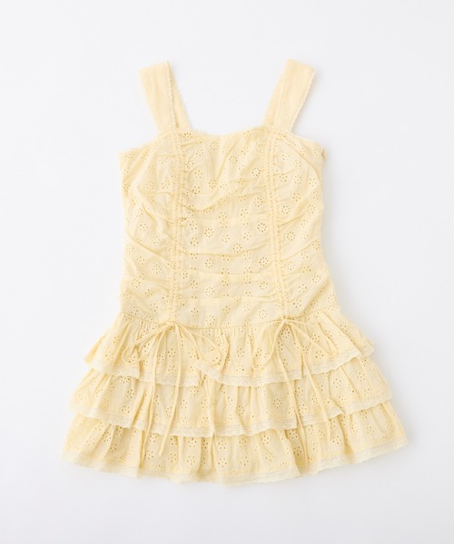 セール】リボン付きミニワンピース（ワンピース）｜one after another